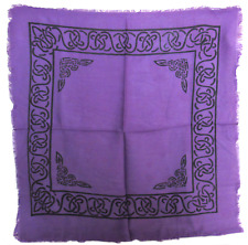 NEW Purple Altar Cloth with Celtic Knot Border 18