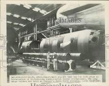 1949 Press Photo B-36 bomb bay under construction at Convair in Ft. Worth, Texas picture