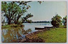 Postcard - Keil's Fish Lake Beach Resort, Volo, Illinois - 1970s, Unposted (M7j) picture