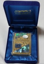 Zippo New 1991 Antique Shell Shell Oil Lighter picture