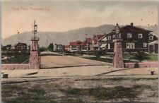 Vintage 1900s PASADENA, California HAND-COLORED Postcard 
