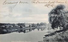c1905 Rotograph  View Waterfront Wabash River Peru  Indiana IN P582 picture