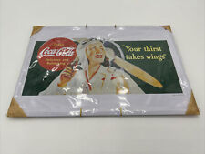 Vintage, Coca-Cola Tin Picture Plaque 12