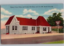 c1940 Central Cave Office Cavern Gift Shop Horse Cave Kentucky KY Postcard picture