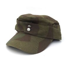 WWII German Army M43 Splinter Camo Field Cap Summer Hat Cotton Size EU 61 picture