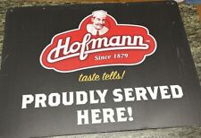Vintage Hoffman Sign 1980S Metal Bakery 24” x 18” picture