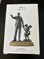 Hallmark 2018 Partners Walt Disney & Mickey Mouse Keepsake Ornament picture