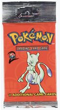 2000 Pokemon Base Set 2 Mewtwo Art Sealed Long Booster Pack picture