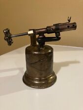 Vintage Antique Brass Blow Torch Brass Untested-Preowned steampunk picture