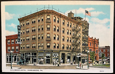 Vintage Postcard 1923 Columbus Hotel, Harrisburg, Pennsylvania picture