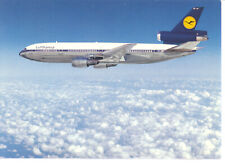 Postcard Lufthansa Airplane McDonnell Douglas DC-10  Jet Airplane Postcard picture