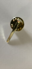 Vintage 1960's Railroad Spike Tie Tack Pin RR Train Gold Tone Plated M15 picture