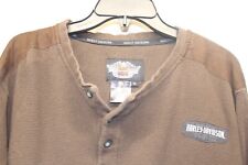 Harley-Davidson Henley. Men's XL. Pre-Owned picture