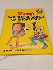 Disney's Wonderful World of Knowledge Vol 12 A Tour Through Time 1982 Book picture