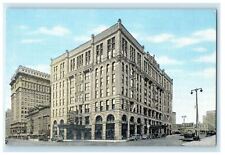 c1940's Hotel Pfister Building Street View Milwaukee Wisconsin WI Postcard picture