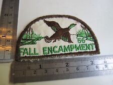 1966 BSA Scouting Fall Encampment Waterfowl Related Patch BIS picture