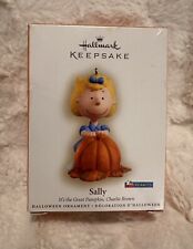 Hallmark Keepsake It’s The Great Pumpkin Charlie Brown - Sally Ornament  picture