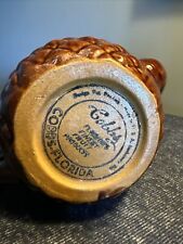 Rare Vintage Cobbs Florida Fruit Market Pineapple Tea Pot. Tiki Mid Century Mod picture