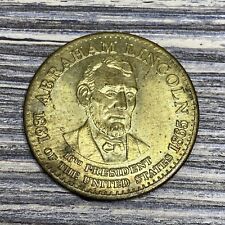 Vintage 1992 Shell Presidential￼ Abraham Lincoln Gold Collectors Coin picture