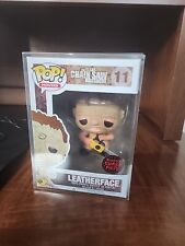 Funko POP Movies RARE Leatherface BLOODY CHASE PIECE #11 VAULTED + Hard Stack picture