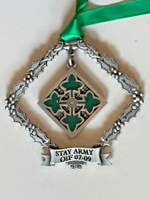 4th Infantry Division OIF 07-09 STAY ARMY Metal Ornament picture