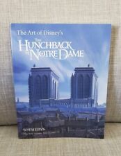 Sotheby's Disney Catalog 1997 The Hunchback of Notre Dame  VERY FINE picture