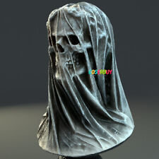 Veil Reaper Death Resin Skull Statue Model Action Figure Halloween Ornament Toy picture