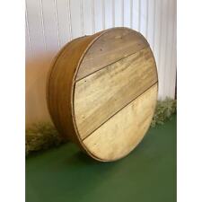 Vintage Cheese Box | Hat Box | Wooden Round Box | York Valley | Cheese Co  picture