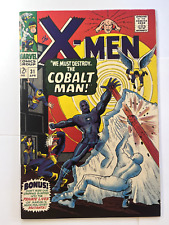 MARVEL COMICS X-MEN #31 APRIL 1967 FIRST APP COBALT MAN VERY FINE picture