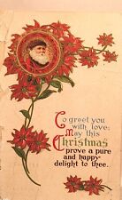 1916  Old Christmas Greetings Postcard. Printed In Saxony. #-2538 picture