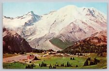 Auburn Washington, Mount Rainier Scenic View, Vintage Postcard picture