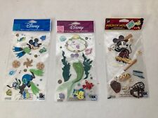 Lot of 3 Jolee's Boutique Disney Mickey Mouse/Ariel Little Mermaid Stickers picture