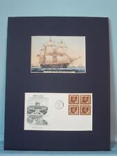 The USS Ohio & First Day Cover honoring the 150th Anniversary of Ohio Statehood picture