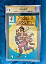 SIGNED - BARRY WINDSOR SMITH 9.8 CGC Archer & Armstrong 0 autographed conan 1 24 picture