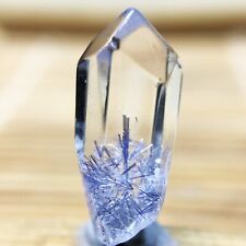 3.4Ct Very Rare NATURAL Beautiful Blue Dumortierite Quartz Crystal Specimen picture