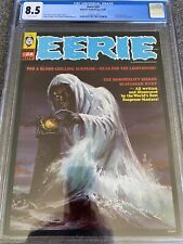 Eerie 24🔥CGC 8.5🔥WHITE PAGES🔥Elite Classic HORROR Cover🔥9 TOTAL CGC Copies picture