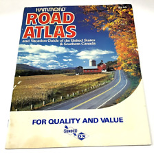 Vintage 1987 Hammond Road Atlas Vacation Guide United States & Southern Canada picture