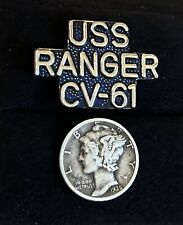 USS RANGER CV-61 PIN U.S. NAVY - NEW -  picture