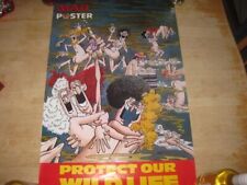 MAD Magazine / Don Martin         Protect Our Wildlife Poster        1974 picture
