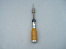 Vintage Push Drill Screwdriver with 3 Bits picture