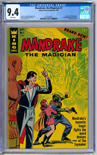 Mandrake The Magician 1 CGC Graded 9.4 NM White King Comics 1966 picture