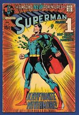 Superman #233 (VG) 1971, Neal Adams Classic Cover, Kryptonite No More picture