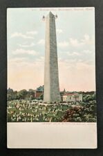 c1900's Unused Bunker Hill Monument Boston Massachusetts Postcard picture