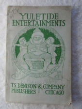 Antique Yuletide Entertainments By Ellen M. Willard 1910 picture