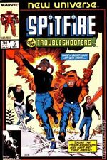 Spitfire and the Troubleshooters #6 VF 8.0 1987 Stock Image picture