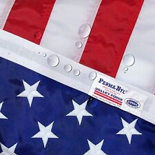 Commercial Grade- Valley Forge US American Flag 3'x5' Perma Nyl -100% USA Made picture