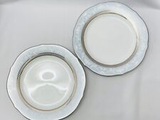 Noritake accent plate (pair set) 23cm Hampshire platinum two fine porcelain P91 picture