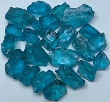 91 Carats Facet Grade rough Blue Apatite From Madagascar , For lapidary picture