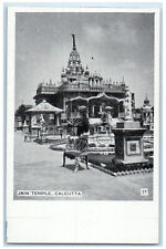c1930's Scene at Jain Temple Calcutta India Unposted Vintage Postcard picture