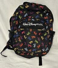 DISNEY World MICKEY MOUSE Large BACKPACK Park Exclusive Colorful Silhouette picture